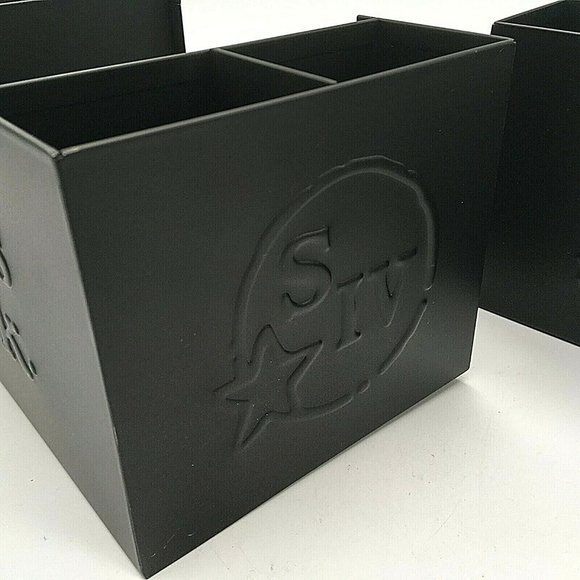 Dining Makers Mark Wooden Cocktail Napkin Holder Caddy Bar Decor